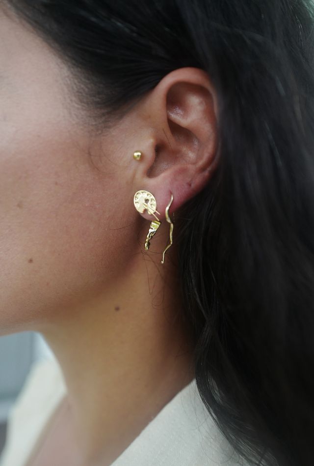 Line Study Earring